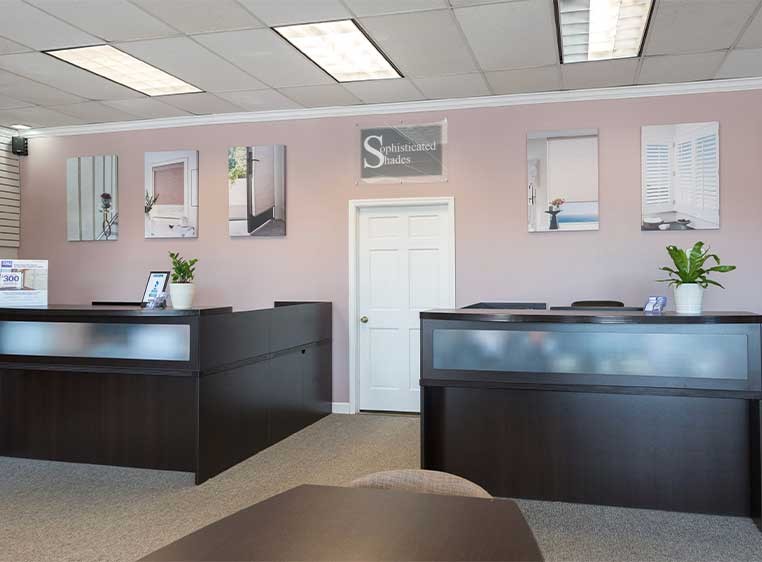 Dealership interior office